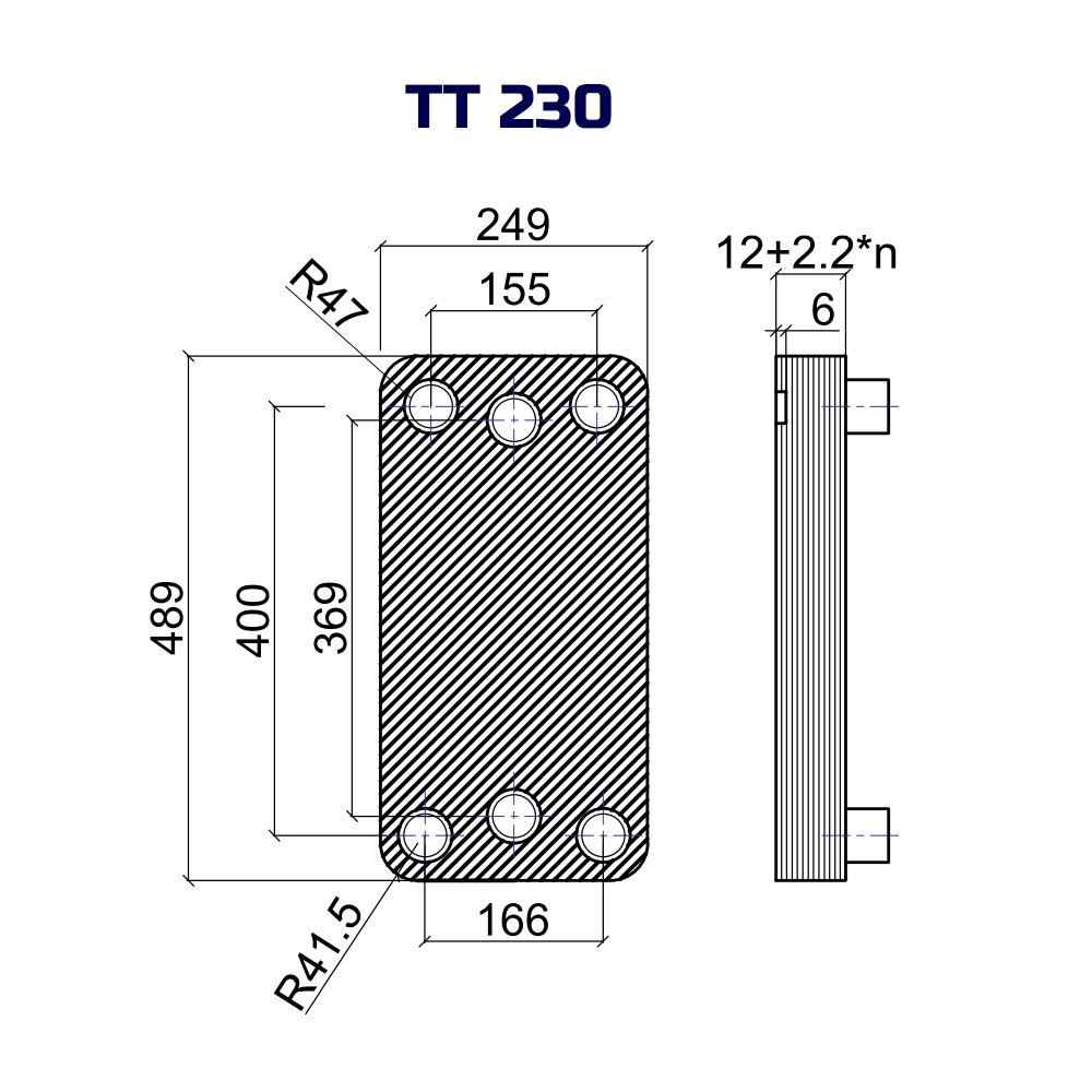 ТТ230EQ-160Н-4.5 купить на TEPLOOBMENNIC.RU