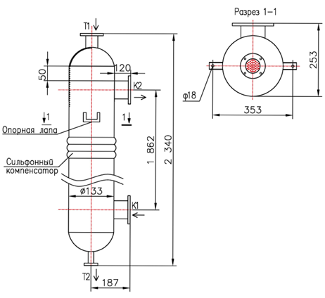 КС 130-2-8×0,8-3,96 купить на TEPLOOBMENNIC.RU