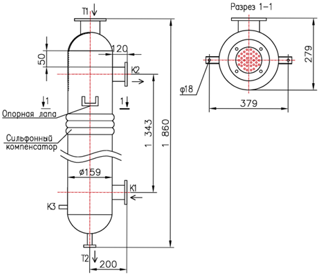 КС 150-1,5-8×0,8-4 купить на TEPLOOBMENNIC.RU