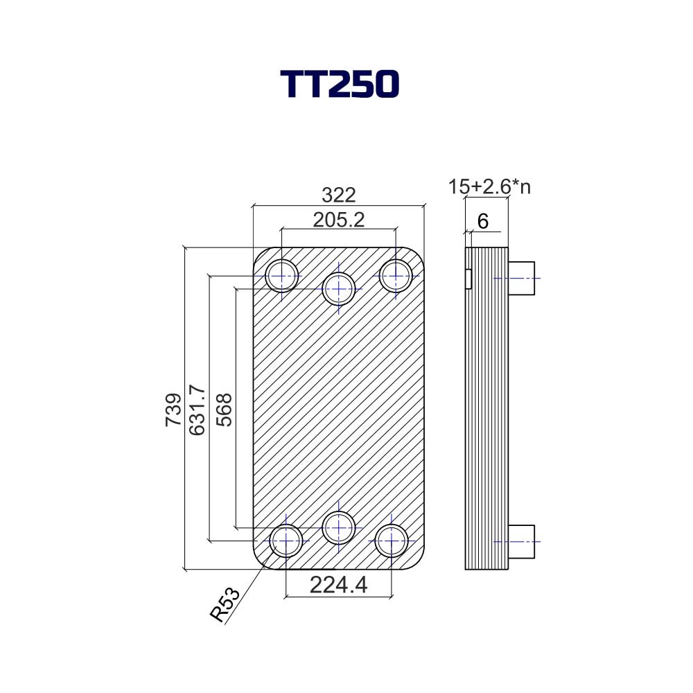 ТТ250EQ-90Н-4.5 купить на TEPLOOBMENNIC.RU