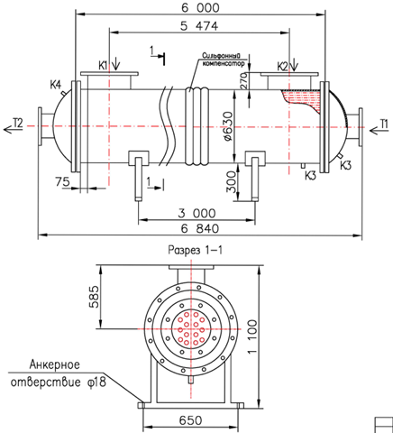 КС 600-6-12×1,5-268 купить на TEPLOOBMENNIC.RU