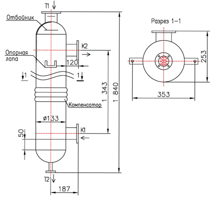КС 150-1,5-8×0,8-3 купить на TEPLOOBMENNIC.RU