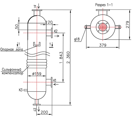 КС 150-2-8×0,8-6,0 купить на TEPLOOBMENNIC.RU