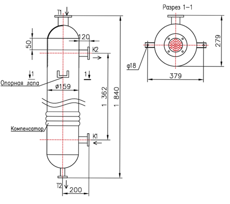 КС 150-1,5-8×0,8-4 купить на TEPLOOBMENNIC.RU