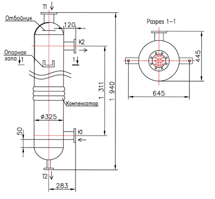КС 300-1,5-8×0,8-20-1 купить на TEPLOOBMENNIC.RU