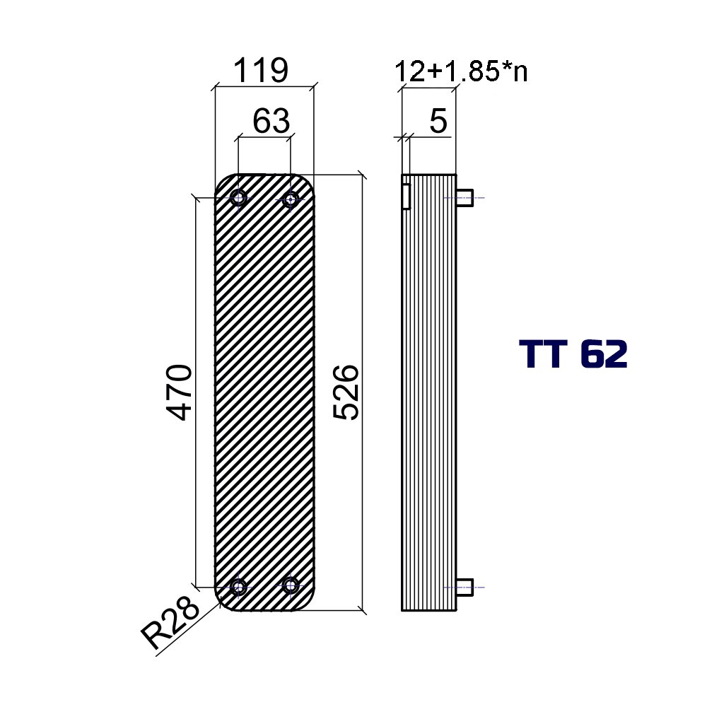 ТТ62QRC-70Н-4.5 купить на TEPLOOBMENNIC.RU