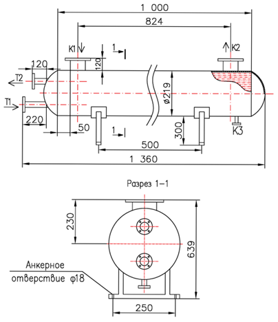 КС 200-1-2X-8×0,8-6 купить на TEPLOOBMENNIC.RU