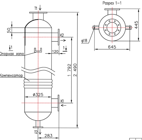 КС 300-2СК-8×0,8-27 купить на TEPLOOBMENNIC.RU