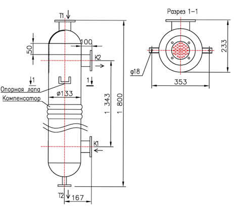 КС 130-1,5СК-8×0,8-2,97-3 купить на TEPLOOBMENNIC.RU