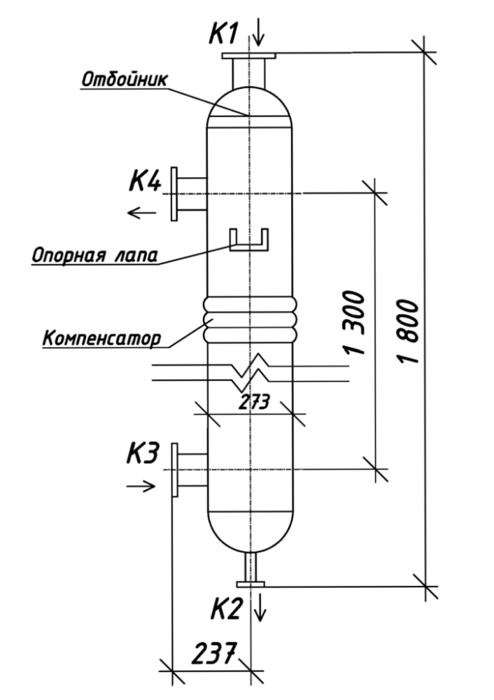 КС-231122 — 12,0 м², Ру 16 бар, ≈650 кВт купить на TEPLOOBMENNIC.RU