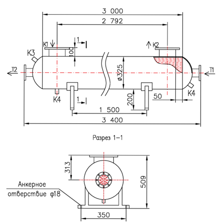 КС 300-3-8×0,6-41,4 купить на TEPLOOBMENNIC.RU