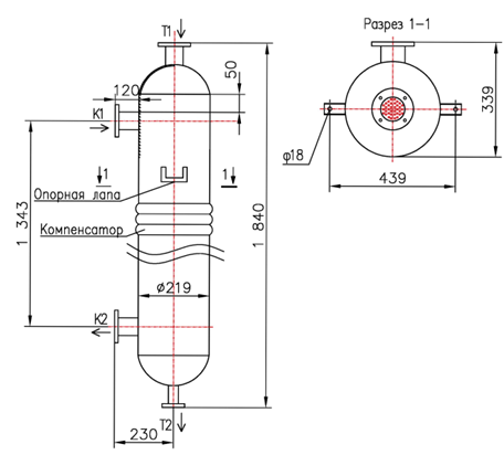 КС 210-1,5-8×0,8-9,0 купить на TEPLOOBMENNIC.RU