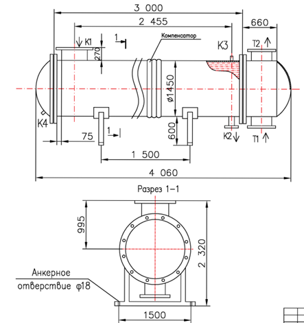 КС 1400Р-3-20×2-462 купить на TEPLOOBMENNIC.RU