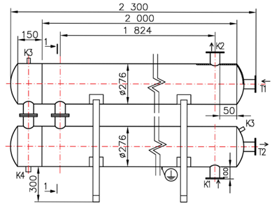 КС 270-2-8×0,8-32,0 купить на TEPLOOBMENNIC.RU