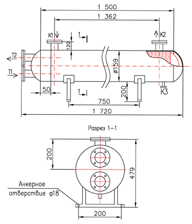 КС 150-1,5-8×1-4 купить на TEPLOOBMENNIC.RU