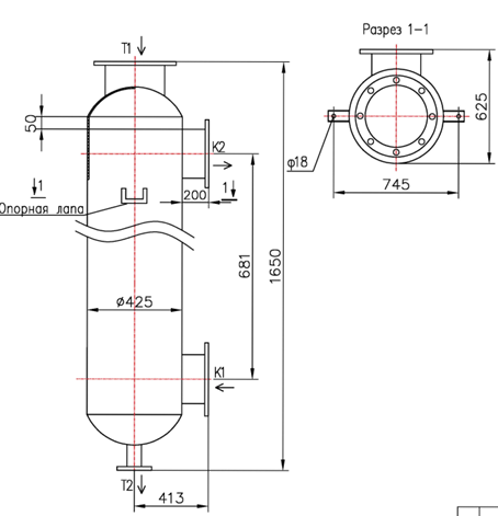 КС 400-1-8×0,8-27,0 купить на TEPLOOBMENNIC.RU