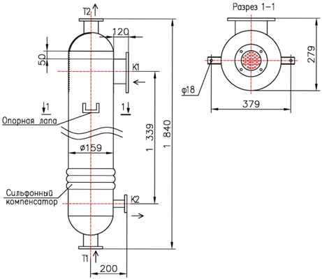 КС 150-1,5СК-8×0,8-4,5 купить на TEPLOOBMENNIC.RU