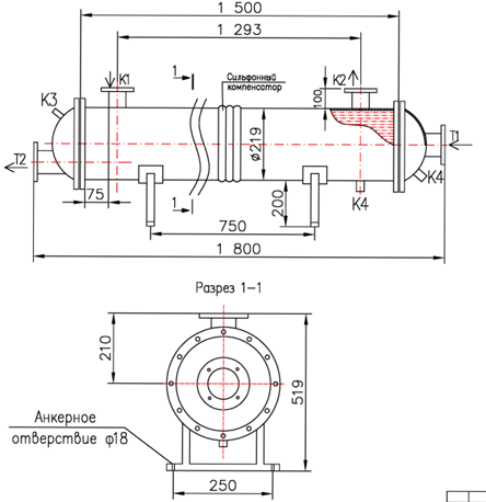 КС 200-1,5СК-18×1-4,03 купить на TEPLOOBMENNIC.RU