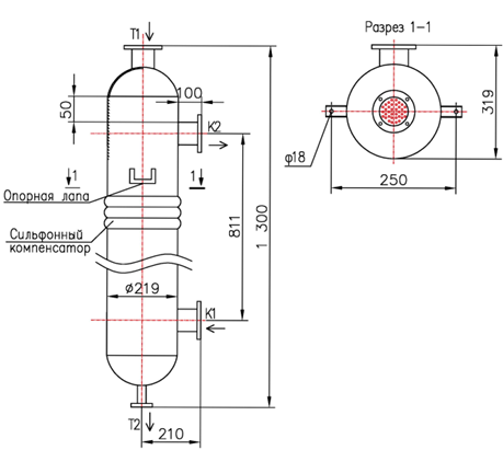 КС 210-1-8×0,8-6,0 купить на TEPLOOBMENNIC.RU