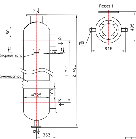 КС 300-2СК-8×0,8-27 купить на TEPLOOBMENNIC.RU