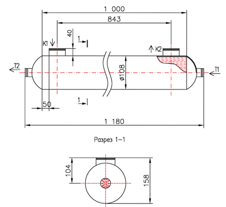 КС 100-1-8×0,8-1,2 купить на TEPLOOBMENNIC.RU