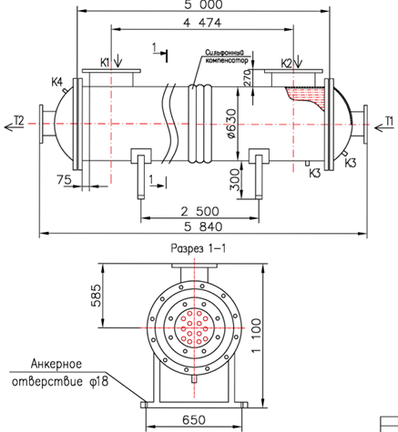 КС 600-5-16×1,5-140 купить на TEPLOOBMENNIC.RU