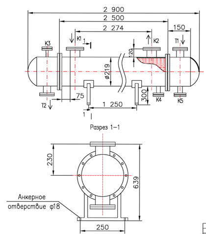 КС 200-2,5-12×1,5-9,44 купить на TEPLOOBMENNIC.RU