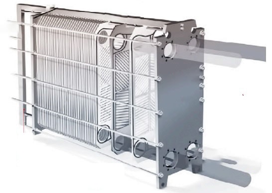 Чертёж теплообменника Энергосервис Sm14A