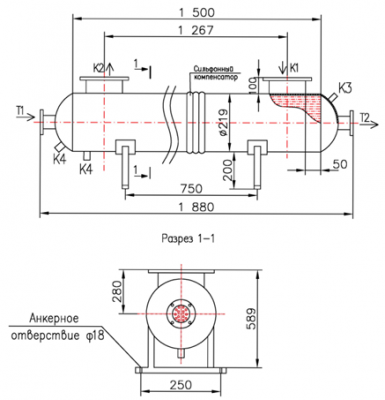 КС 200-1,5-8×0,8-18,0 | Интернет-магазин TEPLOOBMENNIC.RU