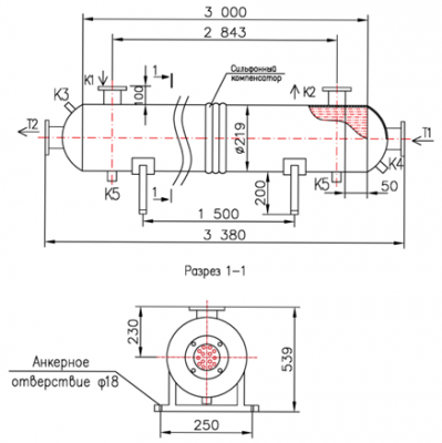 КС 200-3-8×0,8-18,0 | Интернет-магазин TEPLOOBMENNIC.RU