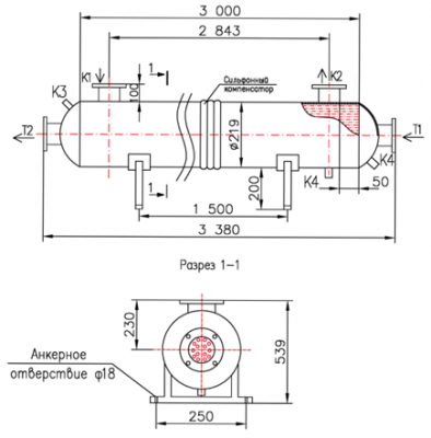 КС 200-3-8×0,8-18,0 | Интернет-магазин TEPLOOBMENNIC.RU
