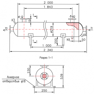 КС 200-2-8×0,8-12,0 | Интернет-магазин TEPLOOBMENNIC.RU