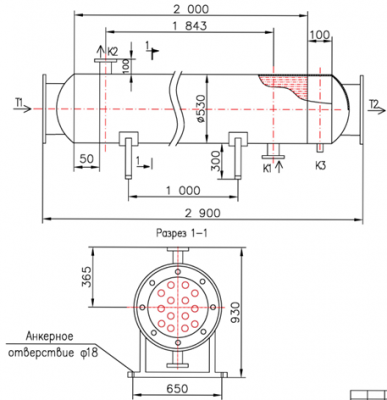 КС 500-2-12×1-58,4 | Интернет-магазин TEPLOOBMENNIC.RU