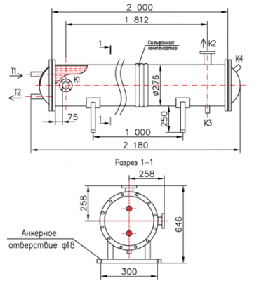 КС 250-2-2Х-124-12 | Интернет-магазин TEPLOOBMENNIC.RU