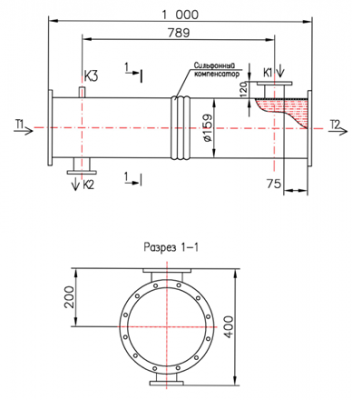 КС 150-1-8×0,8-3 | Интернет-магазин TEPLOOBMENNIC.RU