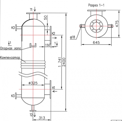 КС 300-2СК-8×1-27,6 | Интернет-магазин TEPLOOBMENNIC.RU
