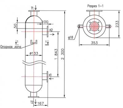 КС 130-2,0-8×0,8-4,0 | Интернет-магазин TEPLOOBMENNIC.RU