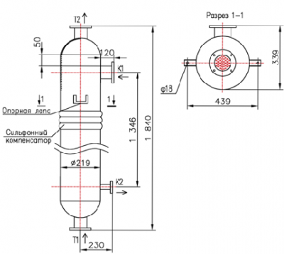 КС 210-1,5-8×0,8-4,5 | Интернет-магазин TEPLOOBMENNIC.RU