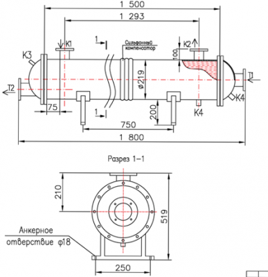 КС 200-1,5СК-18×1-4,03 | Интернет-магазин TEPLOOBMENNIC.RU
