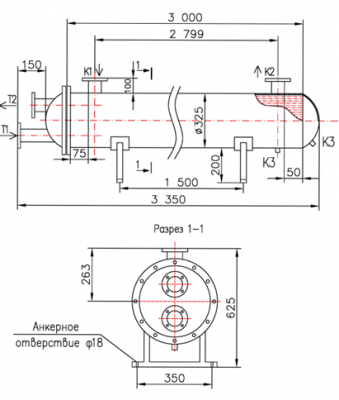 КС 300-3-8×0,8-41,4 | Интернет-магазин TEPLOOBMENNIC.RU