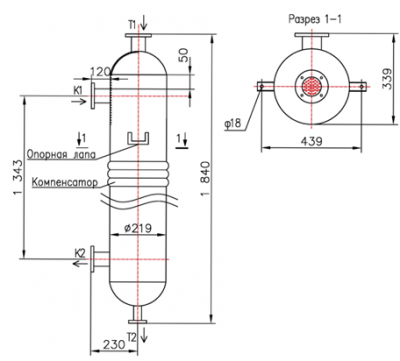КС 210-1,5-8×0,8-9,0 | Интернет-магазин TEPLOOBMENNIC.RU