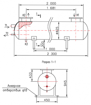 КС 400-2-2Х-8×1,56-54 | Интернет-магазин TEPLOOBMENNIC.RU