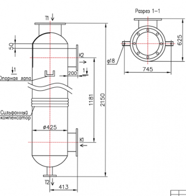 КС 400-1,5-8×0,8-40,5 | Интернет-магазин TEPLOOBMENNIC.RU