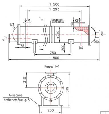 КС 200-1,5СК-18×1-4,03 | Интернет-магазин TEPLOOBMENNIC.RU