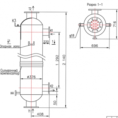 КС 350-1,5СК-8×0,8-26 | Интернет-магазин TEPLOOBMENNIC.RU