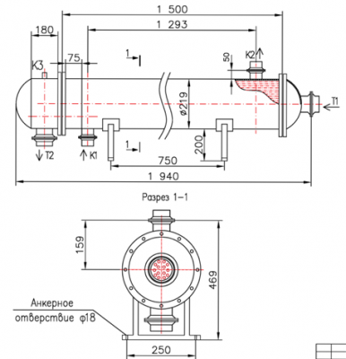 КС 200-1,5Р-8×0,8-9 | Интернет-магазин TEPLOOBMENNIC.RU