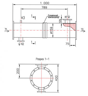 КС 150-1-8×0,8-3 | Интернет-магазин TEPLOOBMENNIC.RU