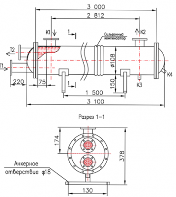 КС 100-3-2Х-16×2-2 | Интернет-магазин TEPLOOBMENNIC.RU